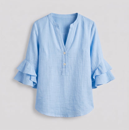 Blusa de lino para mujer - Tatiana